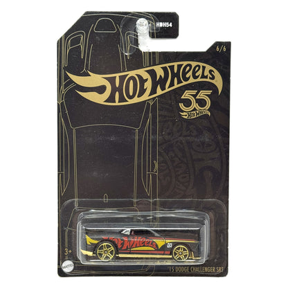 Hot Wheels 55th Anniversary 2015 Dodge Challenger SRT 1:64 Diecast