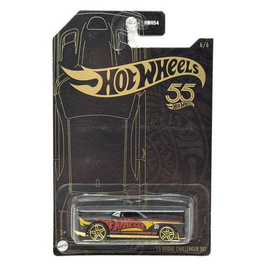 Hot Wheels 55th Anniversary 2015 Dodge Challenger SRT 1:64 Diecast