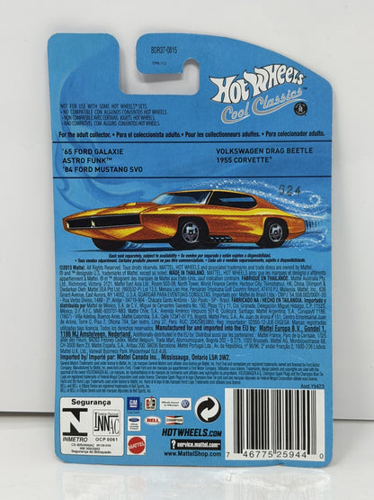 Hot Wheels Cool Classics 1965 Ford Galaxie Spectrafrost 1:64 Diecast Blue