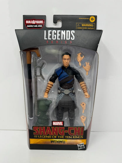 Marvel Legends Shang-Chi Wenwu Action Figure w/ Mr Hyde BAF Piece