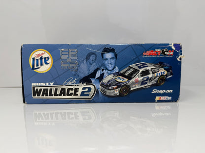 Action NASCAR Rusty Wallace #2 Miller Lite Elvis 2002 Taurus 1:24 Diecast