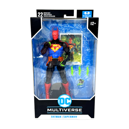 McFarlane DC Multiverse World's Finest Batman/Superman Fusion Action Figure
