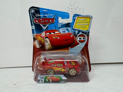Disney Pixar Cars Lightning McQueen #131 Chase Paint Mask Edition 1:55 Diecast