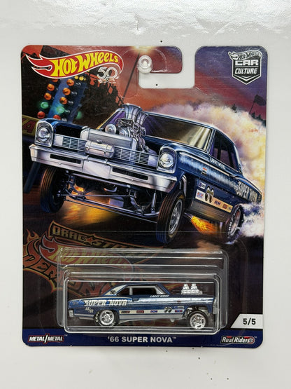 Hot Wheels Drag Strip Demons 1966 Super Nova 1:64 Diecast Real Riders