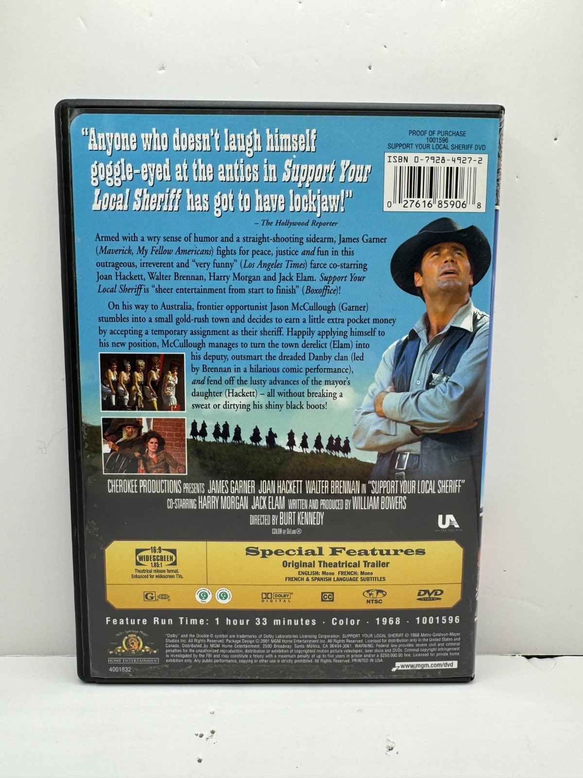 Support Your Local Sheriff! (DVD) James Garner Western