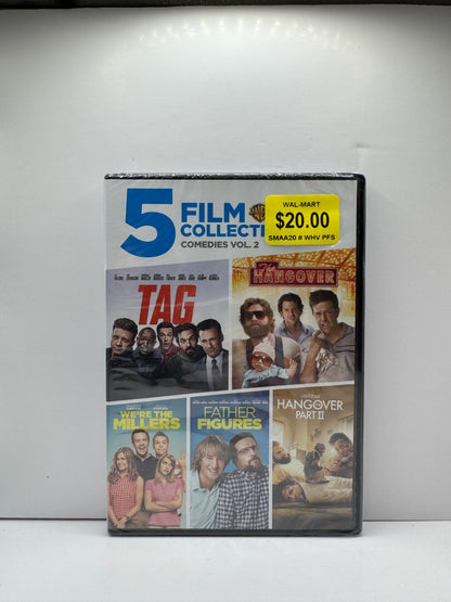 5 Film Collection Comedies Vol 2 (DVD) Movie Collection Sealed