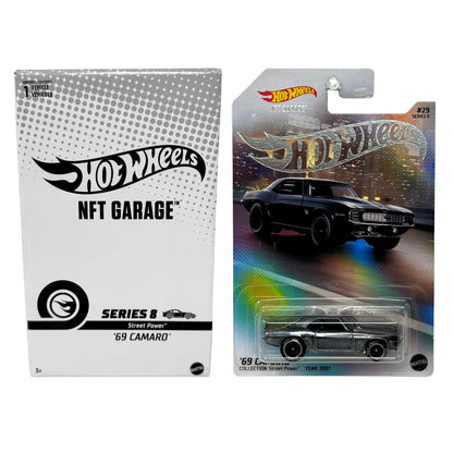 Hot Wheels NFTG Garage 1969 Chevrolet Camaro Street Power 1:64 Diecast