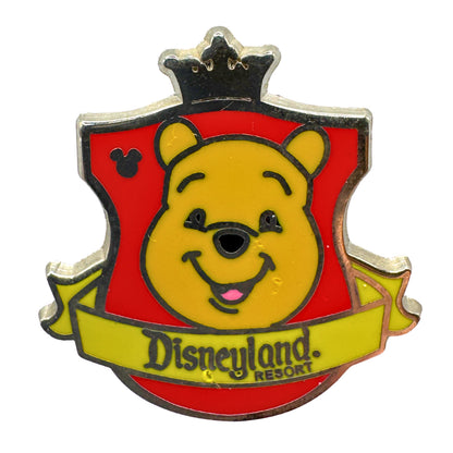 DLR Disney Winnie the Pooh Crests Hidden Mickey Trading Pin DC2S11