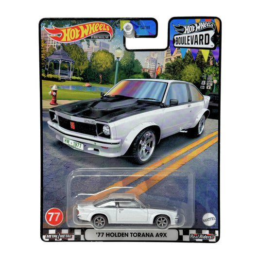Hot Wheels Premium Boulevard #77 1977 Holden Torana A9X 1:64 Diecast