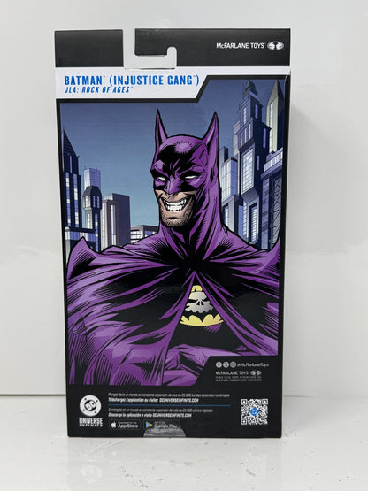 McFarlane DC Multiverse JLA Rock of Ages Batman Injustice Gang Platinum Figure