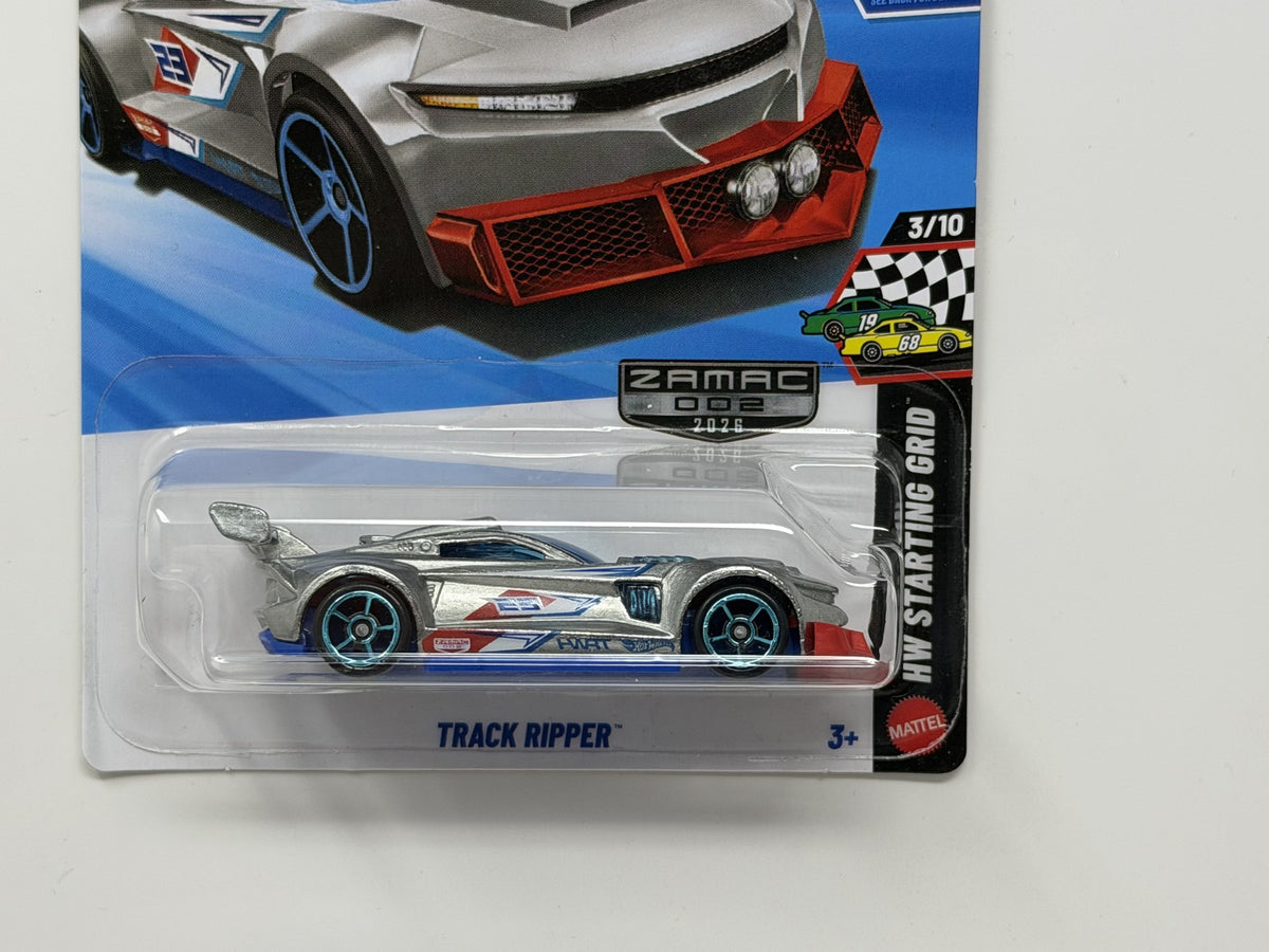 Hot Wheels ZAMAC HW Starting Grid Track Ripper 1:64 Diecast