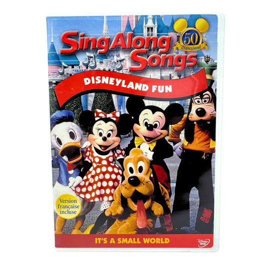 Disney Sing-Along Songs: Disneyland Fun - It's a Small World (DVD) Good Shape!!!