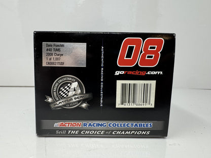 Action Nascar Dario Franchitti #40 Tums 2008 Dodge Charger 1:24 Diecast
