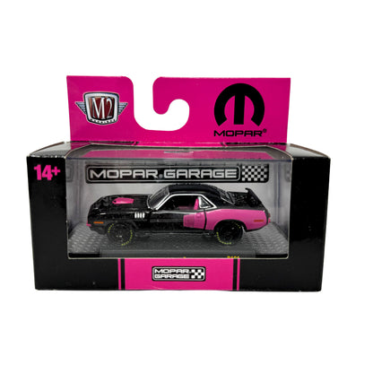 M2 Machines Mopar Garage 1971 Plymouth HEMI Cuda 1:64 Diecast
