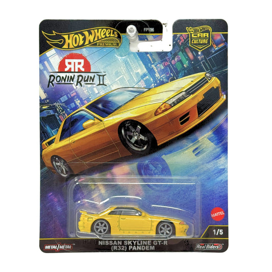 Hot Wheels Premium Ronin Run II Nissan Skyline GT-R R32 Pandem 1:64 Diecast