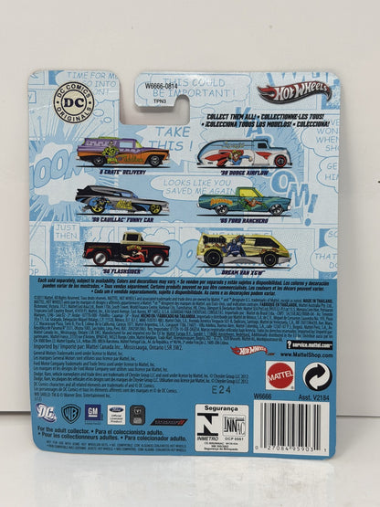 Hot Wheels DC Originals Plastic Man 1956 Flashsider 1:64 Diecast Real Riders