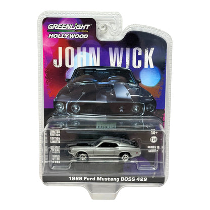 Greenlight Hollywood John Wick 1969 Ford Mustang Boss 429 1:64 Diecast