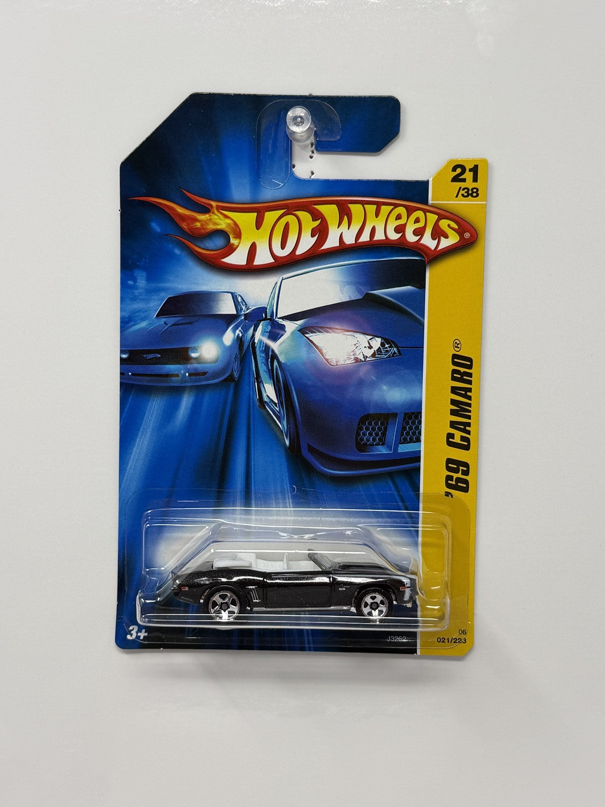 Hot Wheels 2007 First Editions 1969 Chevrolet Camaro 1:64 Diecast Black