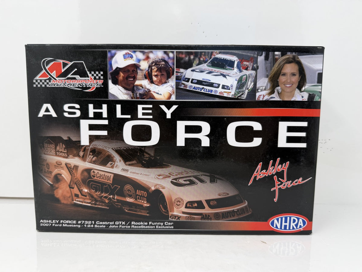 Action NHRA Ashley Force Castrol 2007 Ford Mustang Funny Car 1:24 Diecast