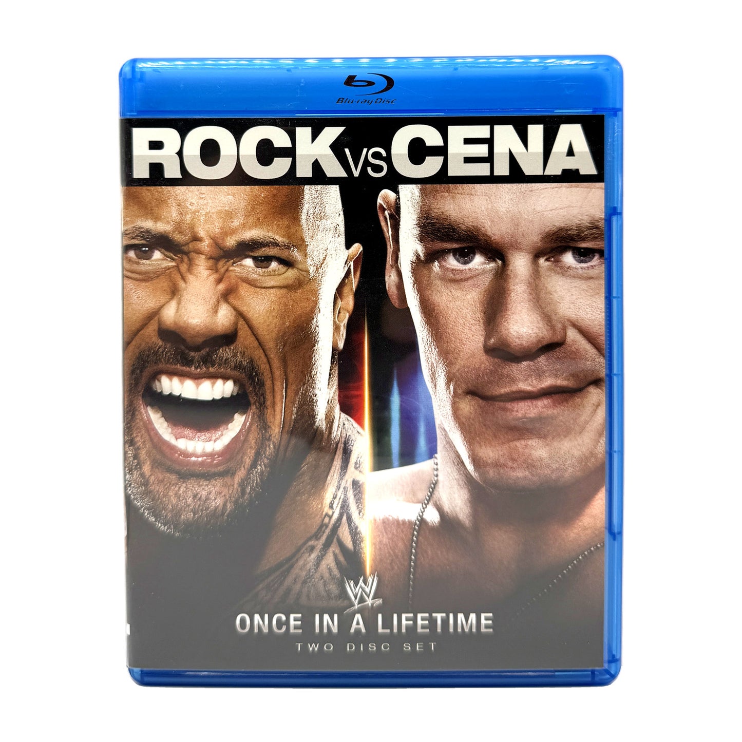 Rock vs John Cena Once in a Lifetime (Blu-ray) WWE Wrestling