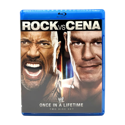 Rock vs John Cena Once in a Lifetime (Blu-ray) WWE Wrestling