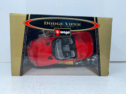 Bburago 1992 Dodge Viper RT/10 1:18 Diecast Gold Collection