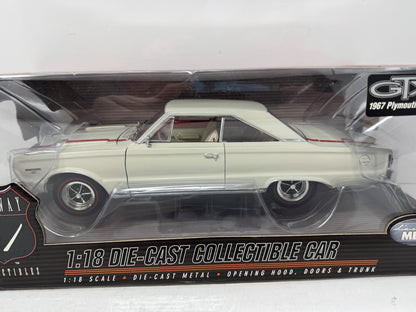Highway 61 1967 Plymouth GTX 1:18 Diecast