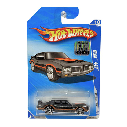 Hot Wheels Hot Auction 1970 Oldsmobile 442 1:64 Diecast Factory Sealed Black