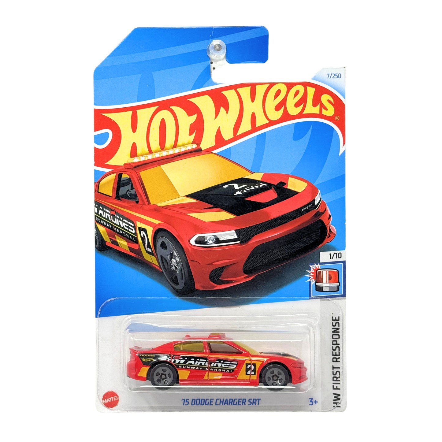 Hot Wheels First Response 2015 Dodge Charger SRT 1:64 Diecast