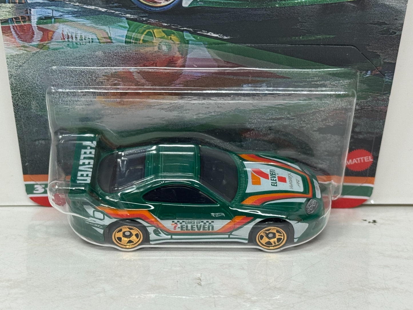 Hot Wheels Silver Series 7-Eleven Toyota Supra 1:64 Diecast