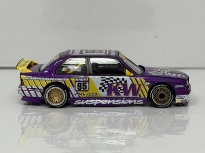Kaido House BMW E30 M3 Kaido KW V1 1:64 Diecast Purple