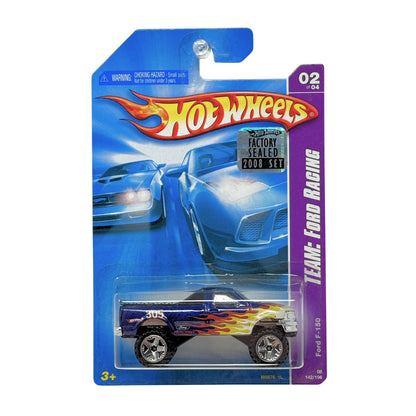 Hot Wheels Team Ford Racing Ford F-150 1:64 Diecast Factory Sealed Blue