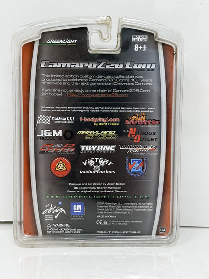 Greenlight CamaroZ28.com Custom Chevrolet Camaro Concept 1:64 Diecast
