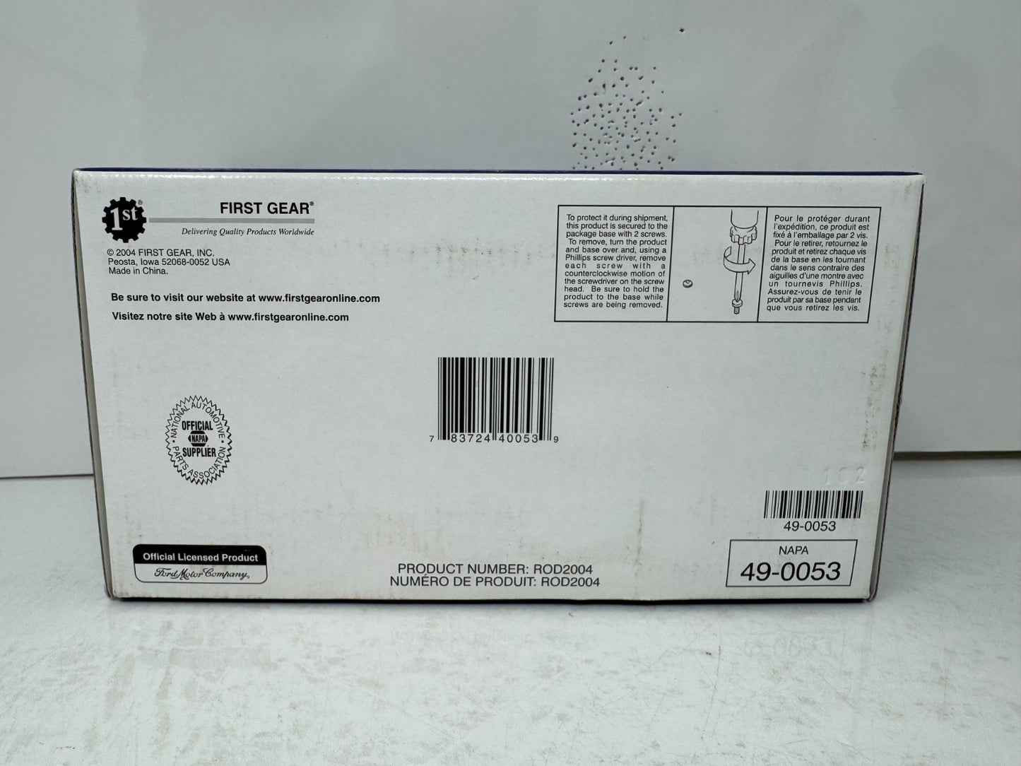 First Gear NAPA 1934 Ford Hot Rod Diecast 1:25 Diecast