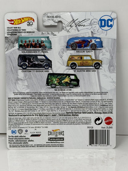 Hot Wheels DC Alex Ross Green Lantern 1966 Dodge A100 1:64 Diecast Real Riders