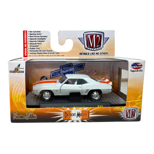 M2 Machines 1969 Chevrolet Camaro SS/RS 350 Z10 Detroit Muscle 1:64 Diecast