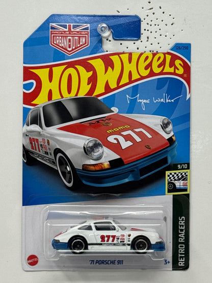 Hot Wheels Retro Racers 1971 Porsche 911 1:64 Diecast