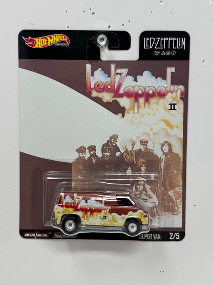 Hot Wheels Premium Led Zeppelin Super Van 1:64 Diecast