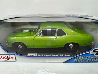 Maisto 1970 Chevrolet Nova SS Coupe Special Edition 1:18 Diecast