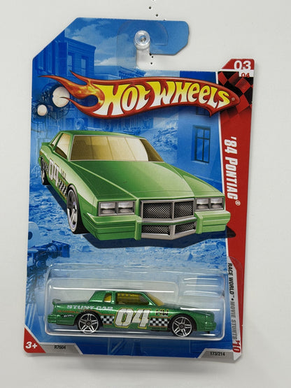 Hot Wheels Race World Movie Stunts 1984 Pontiac 1:64 Diecast Green