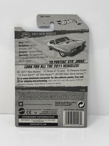 Hot Wheels New Models Pontiac GTO Judge 1:64 Diecast Factory Sealed