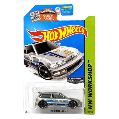 Hot Wheels ZAMAC HW Workshop 1990 Honda Civic EF 1:64 Diecast