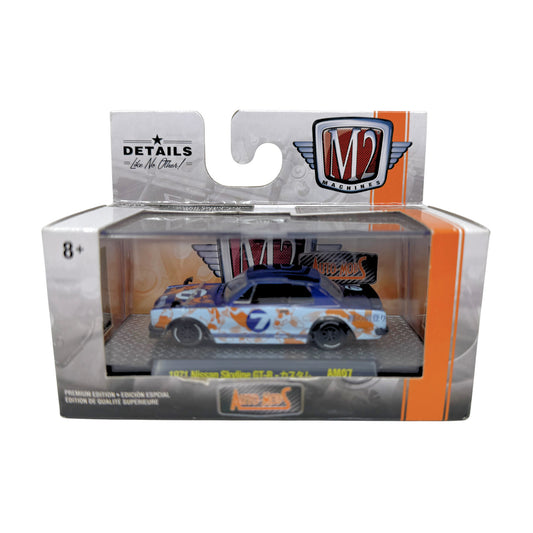 M2 Machines Auto Mods 1971 Nissan Skyline GT-R 1:64 Diecast
