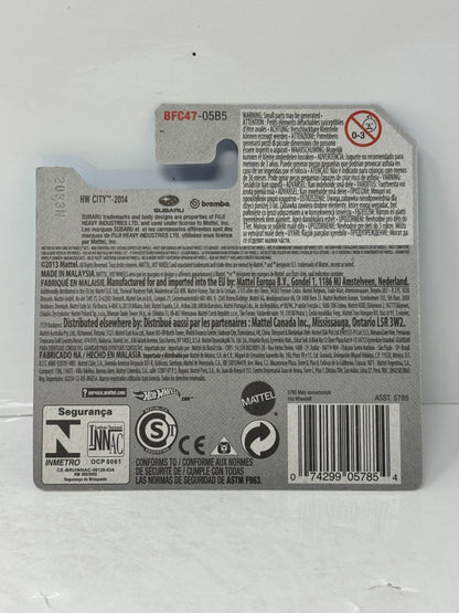 Hot Wheels Treasure Hunt Subaru WRX STI 1:64 Diecast Short Card