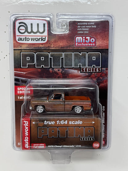 Auto World Patina Series 1978 Chevrolet Silverado C10 1:64 Diecast
