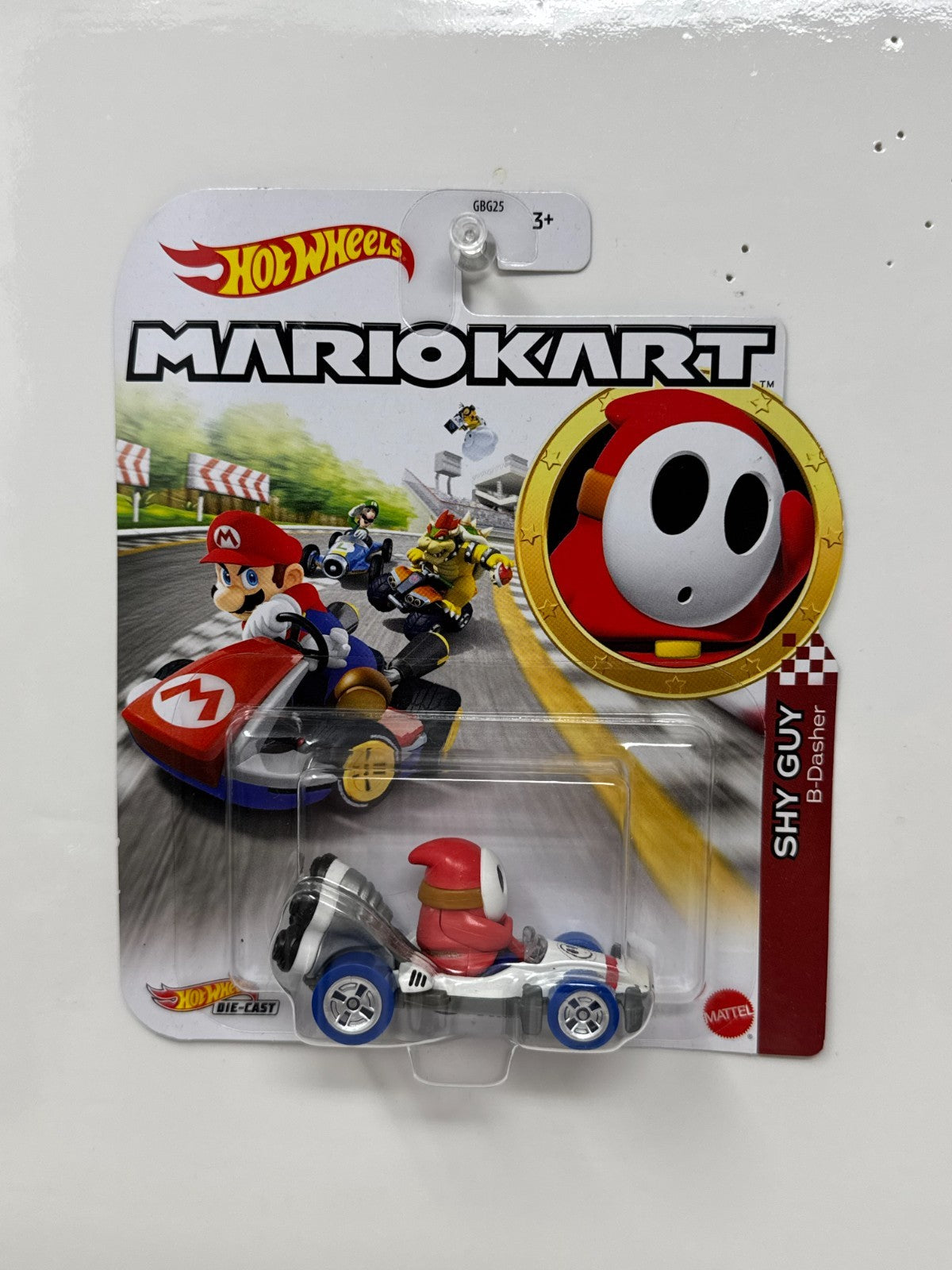 Hot Wheels Mario Kart Shy Guy B-Dasher 1:64 Diecast