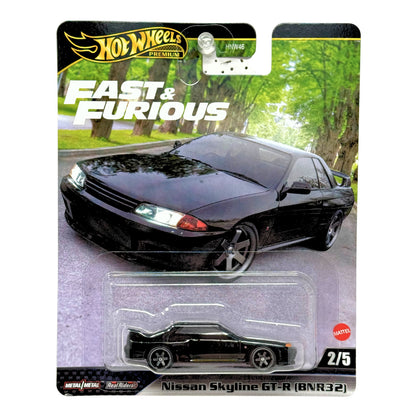 Hot Wheels Premium Fast & Furious Nissan Skyline GT-R (BNR32) 1:64 Diecast