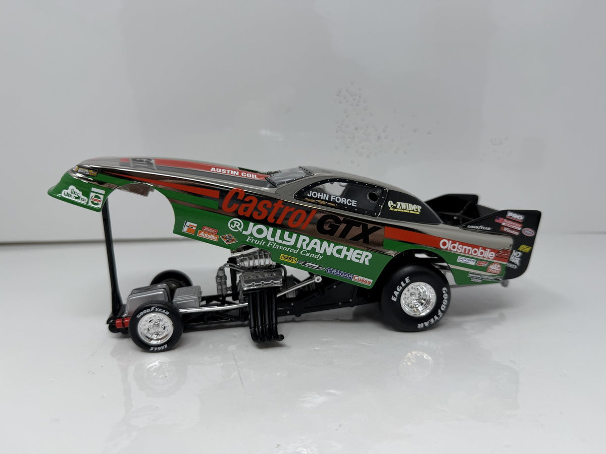 Action NHRA Historical John Force Castrol 1991 Oldsmobile Funny Car 1:24 Diecast