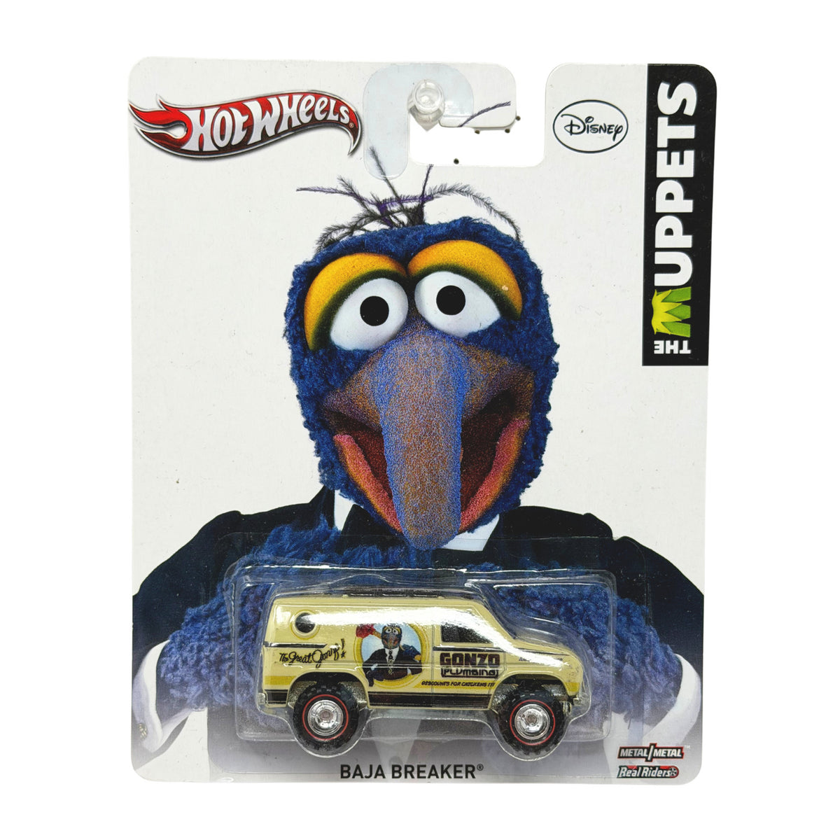 Hot Wheels The Muppets Gonzo Baja Breaker 1:64 Diecast Real Riders