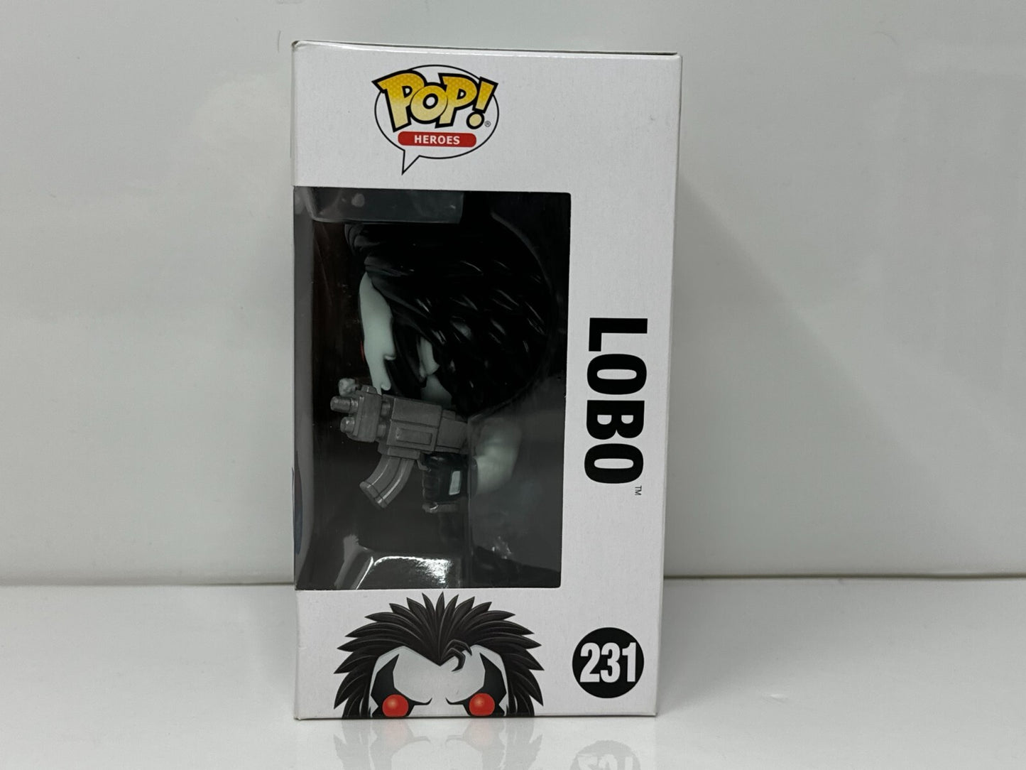 Funko Pop! Heroes DC Super Heroes #231 Lobo PX Previews Vinyl Figure